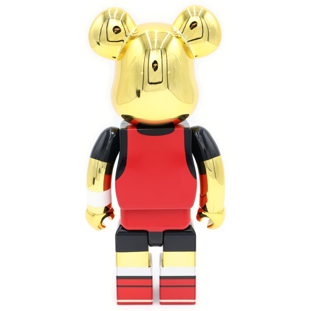 MEDICOM TOY(メディコムトイ) BE@RBRICK Michael Jordan 1985 AIR JORDAN 400% ベアブリック マイケルジョーダン 400% フィギュア 人形 ゴールド