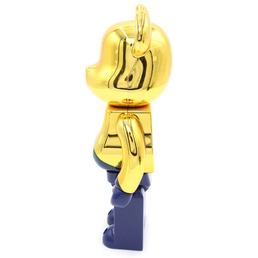 MEDICOM TOY(メディコムトイ) BE@RBRICK 日の出富士 400% フィギュア 人形 ゴールド