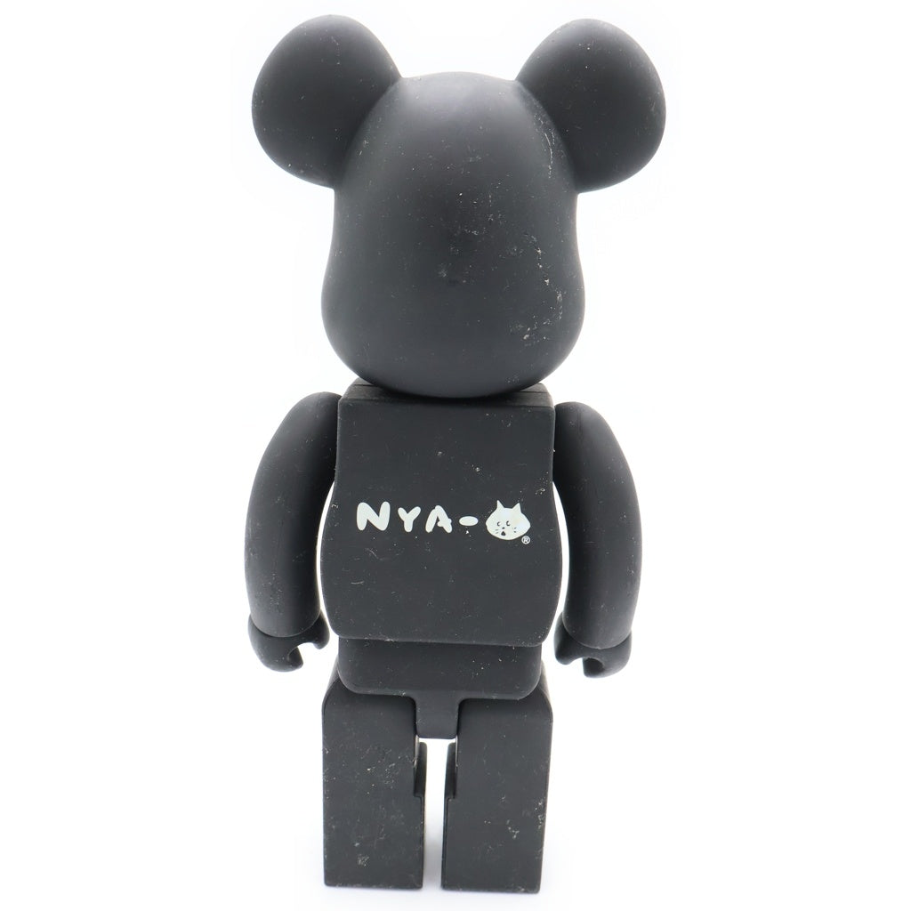 MEDICOM TOY(メディコムトイ) BE@RBRICK にゃー 400% フィギュア 人形 ブラック