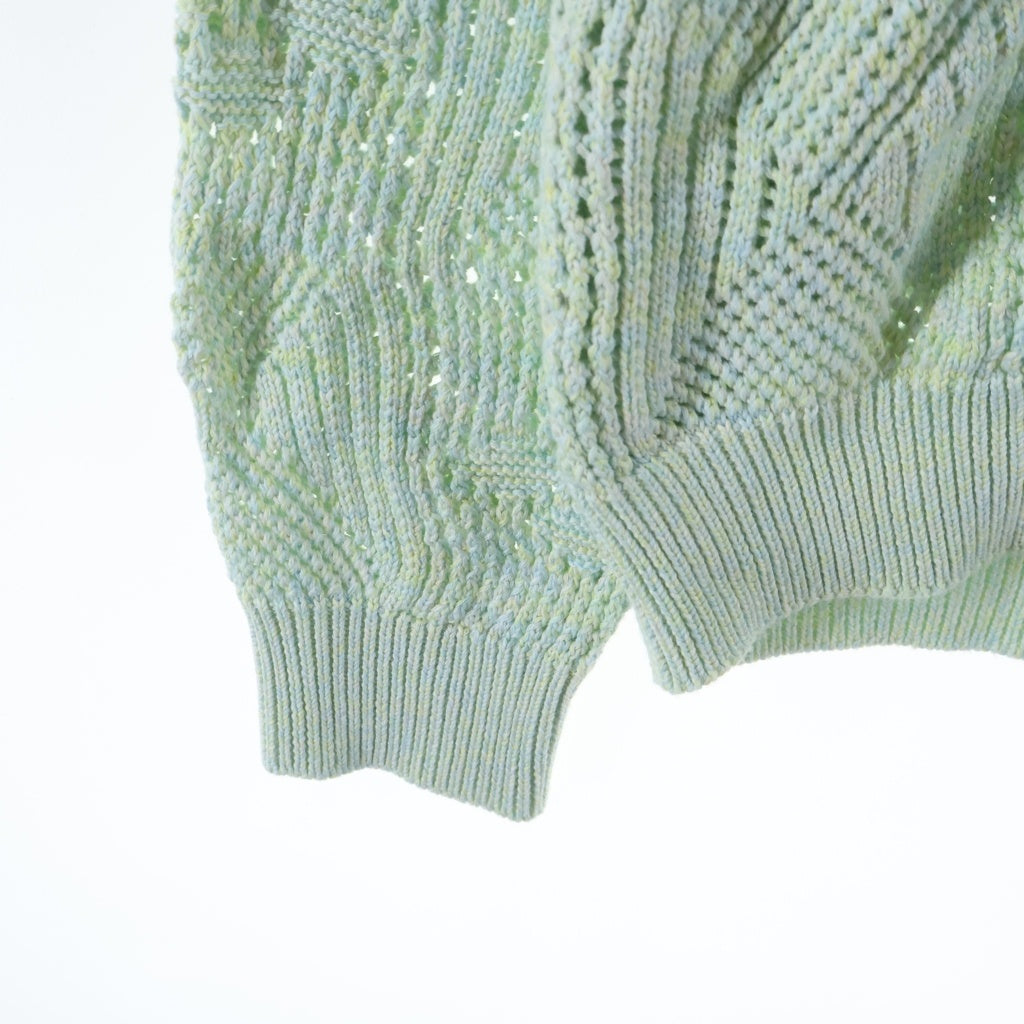 KITH(キス) Tilden Crochet Buttondown Zen チルデン クロシェ 長袖シャツ グリーン