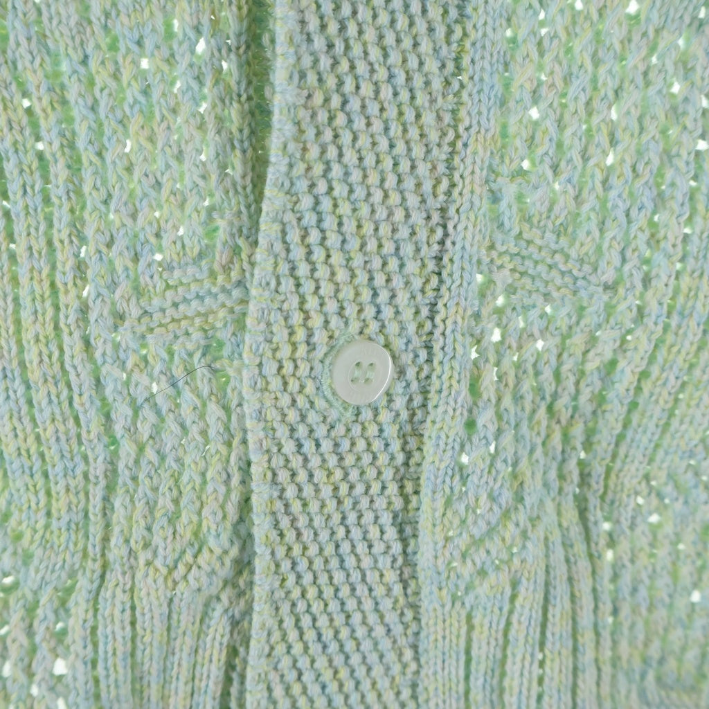 KITH(キス) Tilden Crochet Buttondown Zen チルデン クロシェ 長袖シャツ グリーン