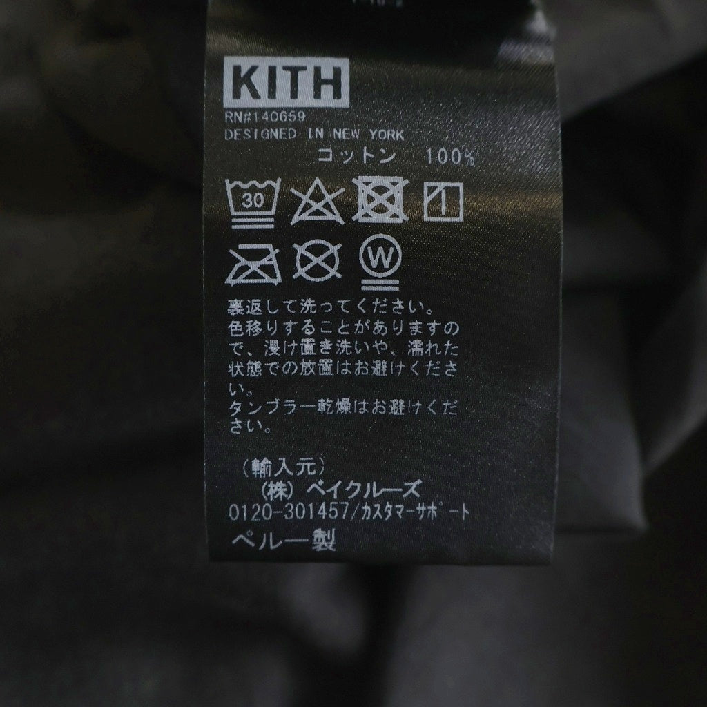KITH(キス) × BATMAN ANIMATED VINTAGE TEE バットマン プリント 半袖Tシャツ カットソー ブラック