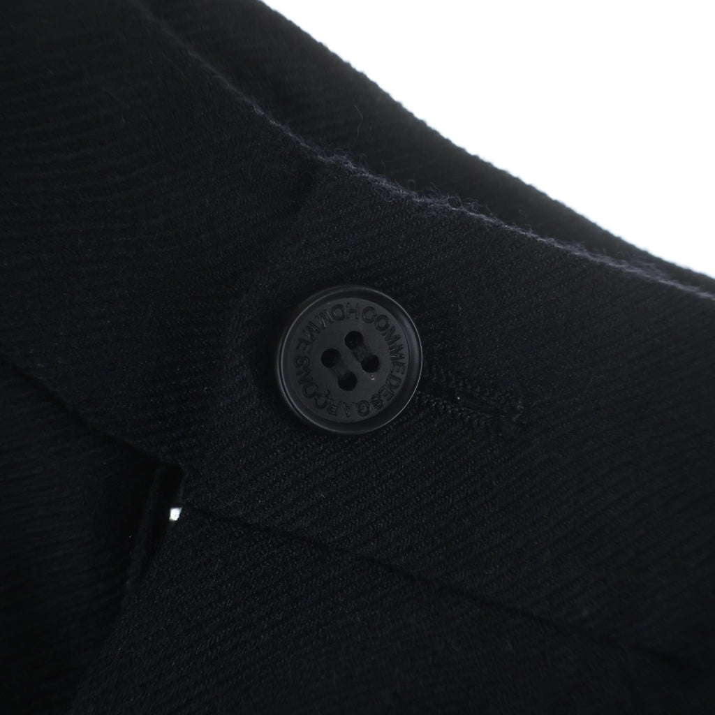 COMME des GARCONS HOMME(コムデギャルソンオム) Wool Gabardine Pants ウールギャバパンツ ボトムス ブラック