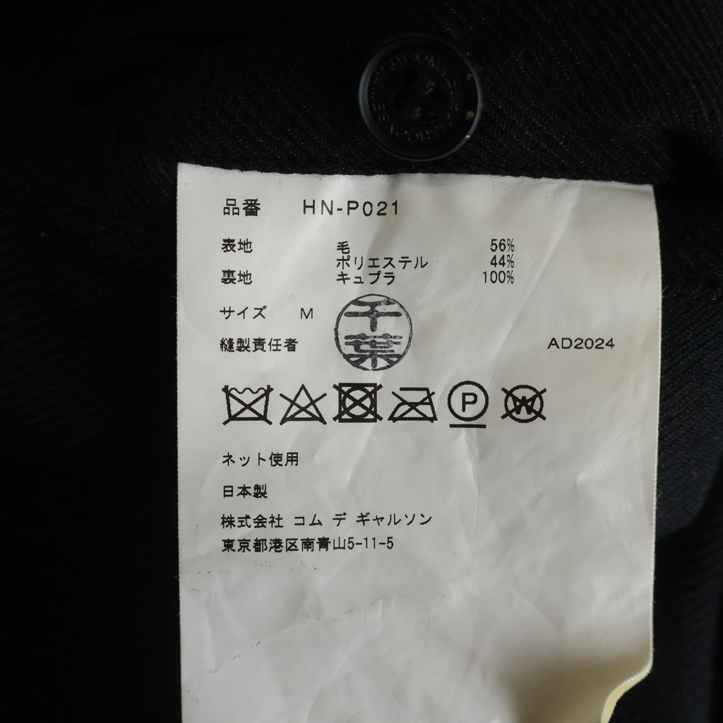 COMME des GARCONS HOMME(コムデギャルソンオム) Wool Gabardine Pants ウールギャバパンツ ボトムス ブラック