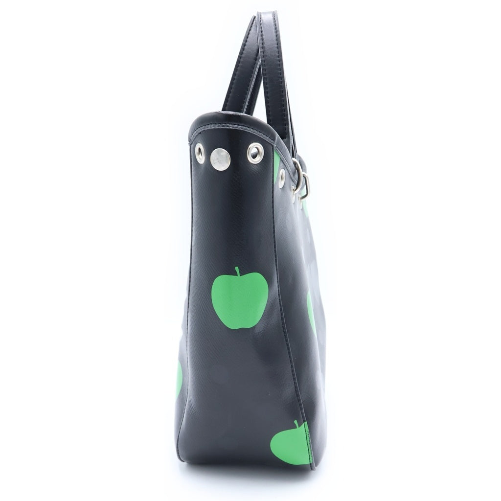 COMME des GARCONS(コムデギャルソン) Beatles Print Boat Bag ビートルズ プリント ボートバッグ ブラック