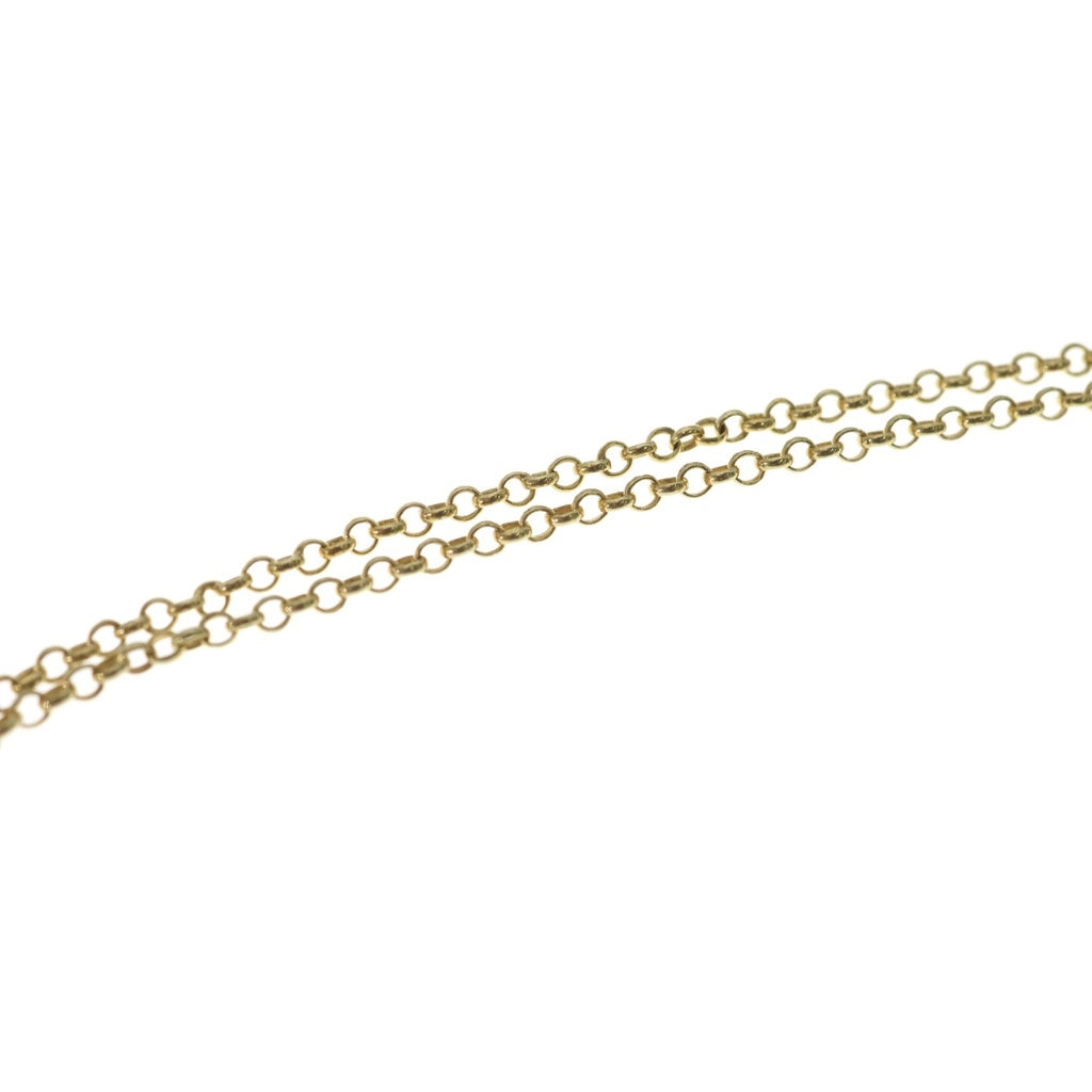 CHROME HEARTS(クロムハーツ) 22K NECKCHAIN R18 ロールチェーンネックレス 18inch ゴールド BCA010