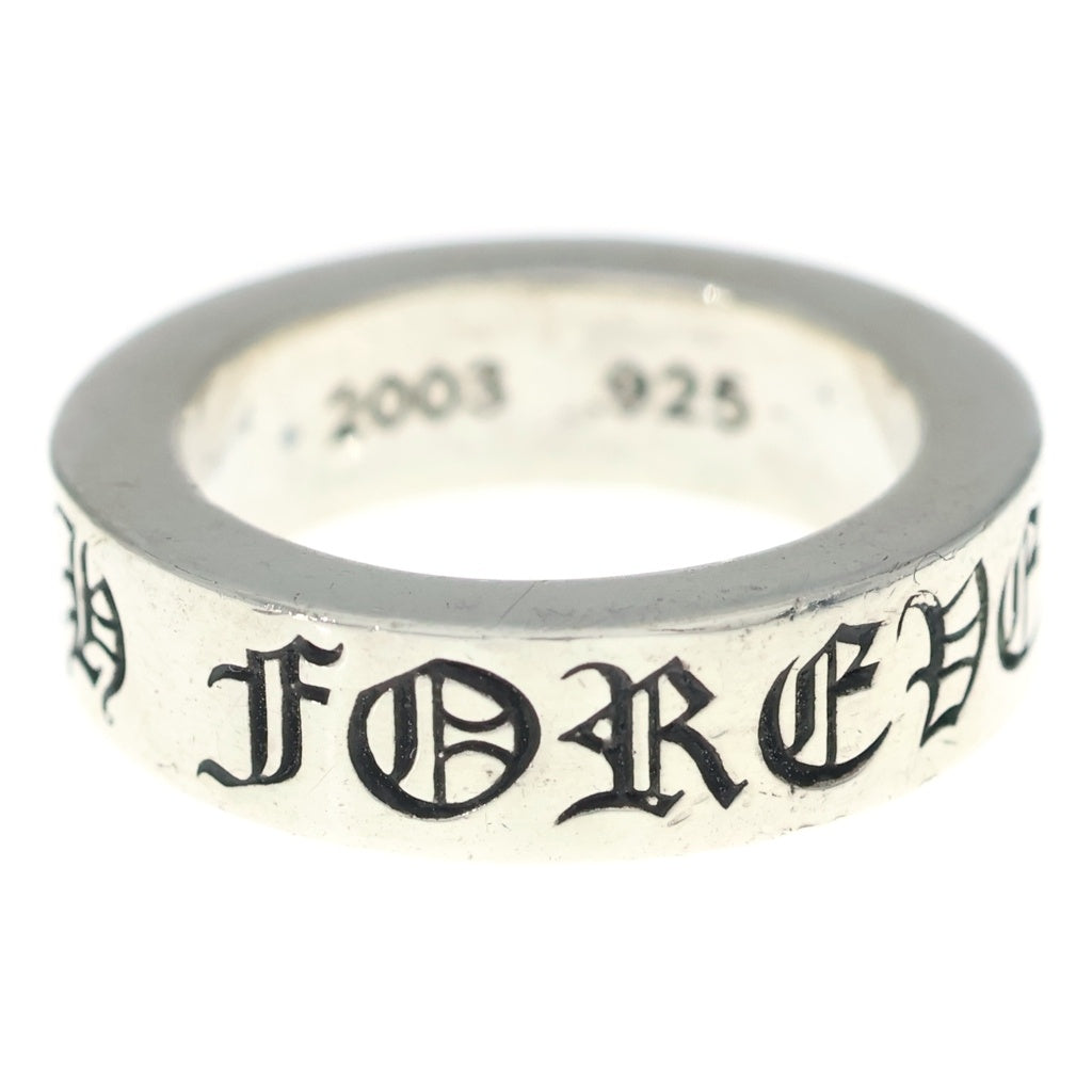 CHROME HEARTS(クロムハーツ) 6mm SPACER FOREVER 6mmスペーサーリング フォーエバーシルバーBCA337