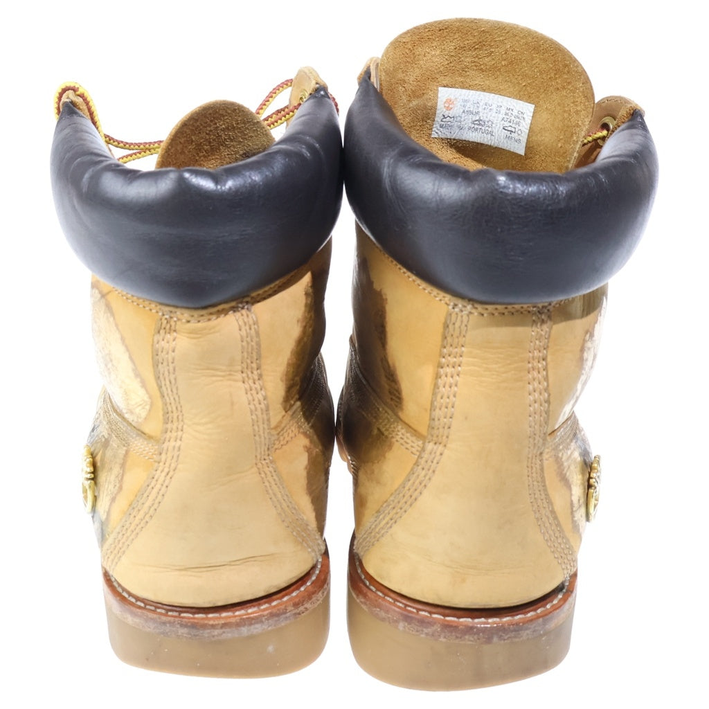 Timberland(ティンバーランド) ×Jimmy Choo 6INCH GRAFFIC BOOTS ×ジミーチュウ 6インチ グラフィックデザイン ブーツ ブラウン