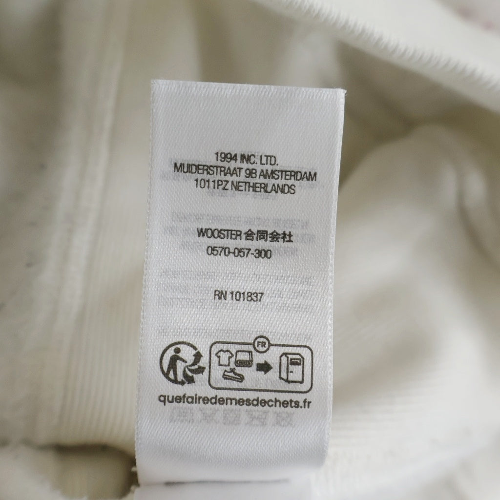 SUPREME(シュプリーム) 25SS Washed Box Logo Crewneck ウォッシュド加工 ボックスロゴ クルーネックスウェットトレーナー ホワイト