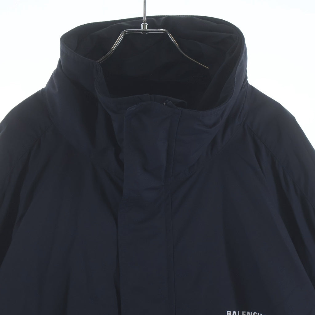 BALENCIAGA(バレンシアガ) Oversized Nylon Jacket オーバーサイズナイロンジャケット ブラック TG011 623794