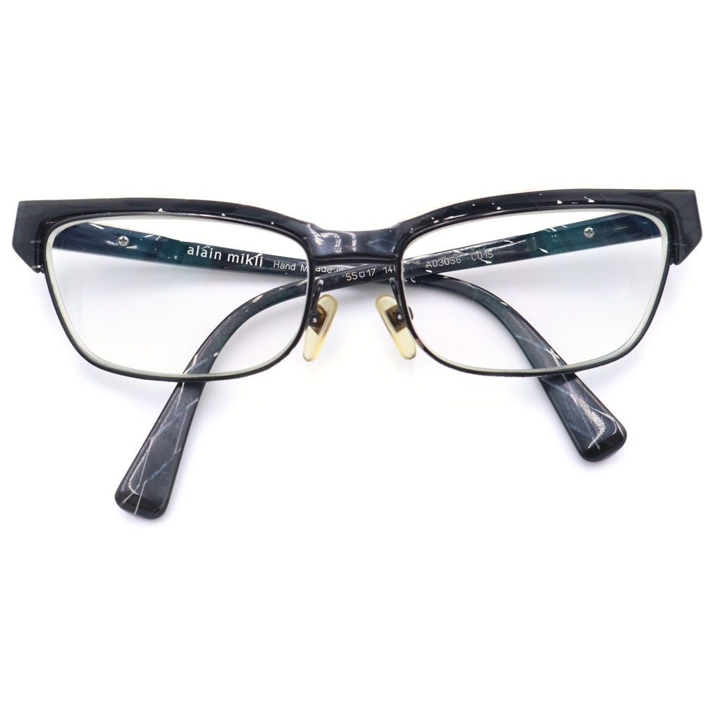 alain mikli(アランミクリ) Square Sunglasses スクエアサングラス 眼鏡 ホワイト A03056 C015