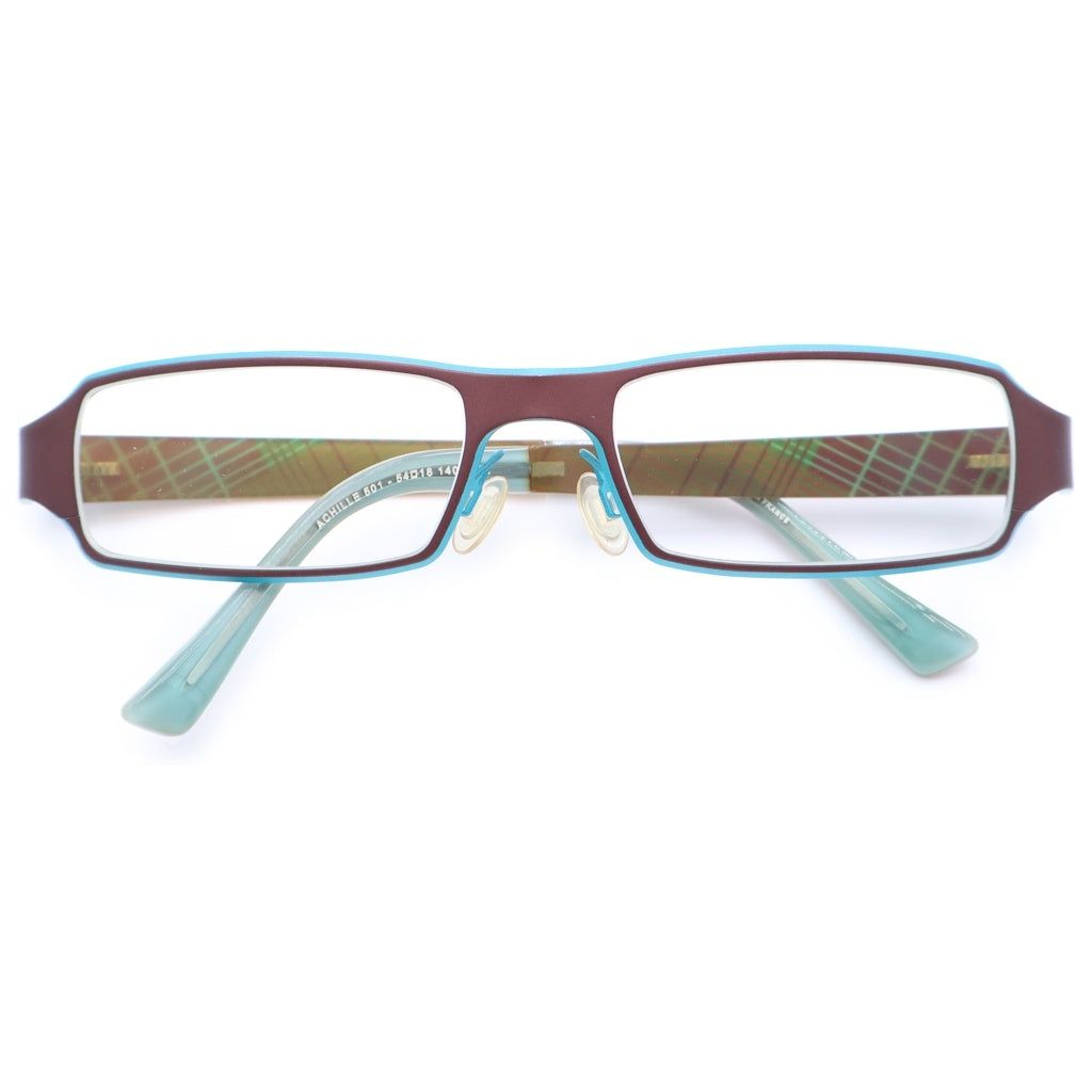 NO BRAND(ノーブランド) Lafont ACHILLE ラフォン アキレス501 スクエア型 サングラス 眼鏡 ブルー