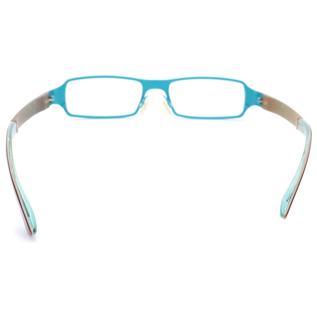 NO BRAND(ノーブランド) Lafont ACHILLE ラフォン アキレス501 スクエア型 サングラス 眼鏡 ブルー