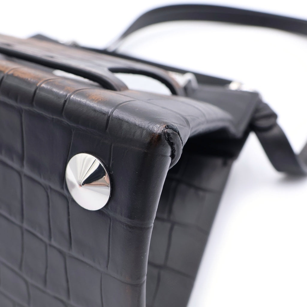 Maison Martin Margiela(メゾンマルタンマルジェラ) スナッチド 2WAYショルダーバッグ ブラック S56WG0168 レディース