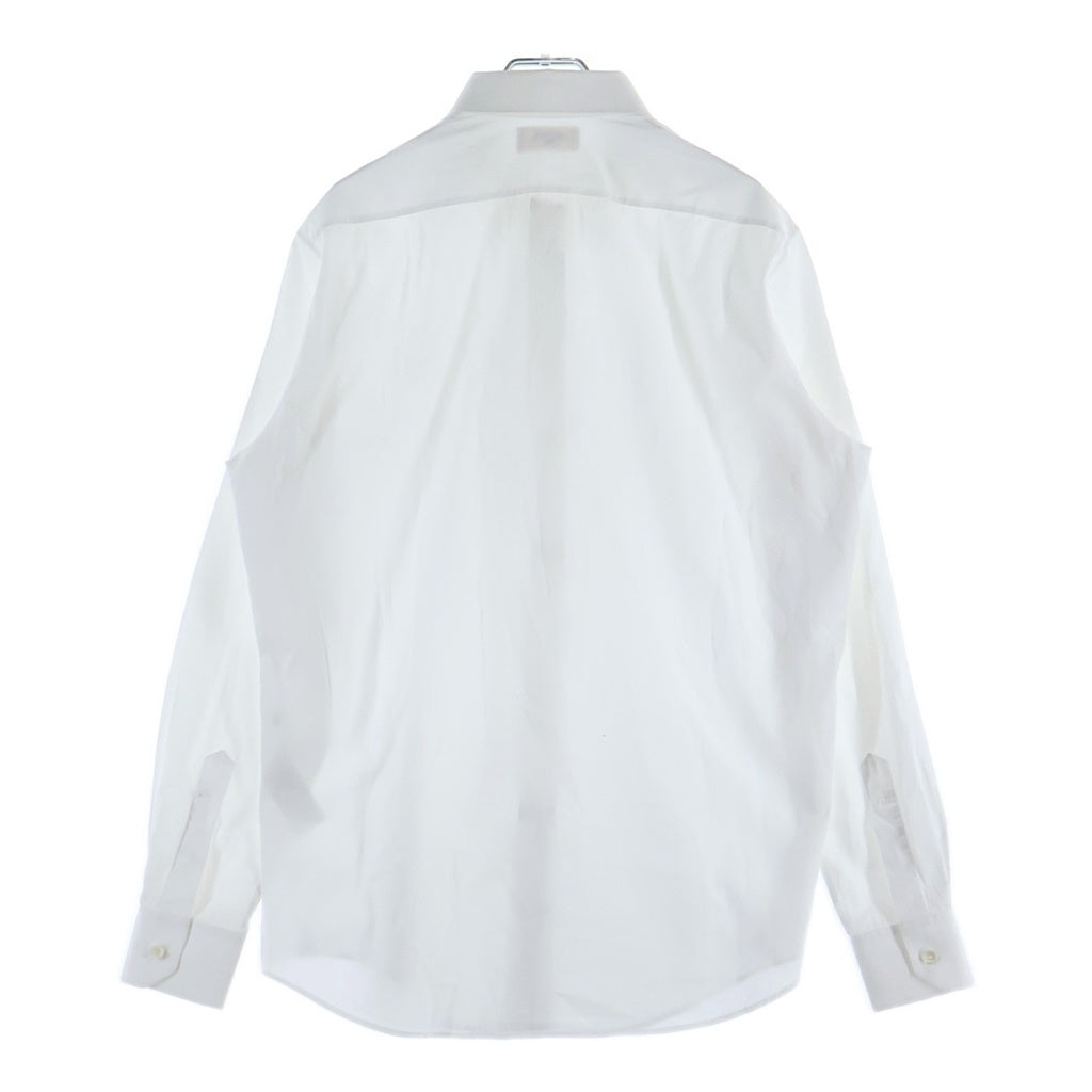 CELINE(セリーヌ) Cotton Poplin Skinny Shirt コットンポプリン スキニーシャツ ブラウスシャツ ホワイト 2C069091F