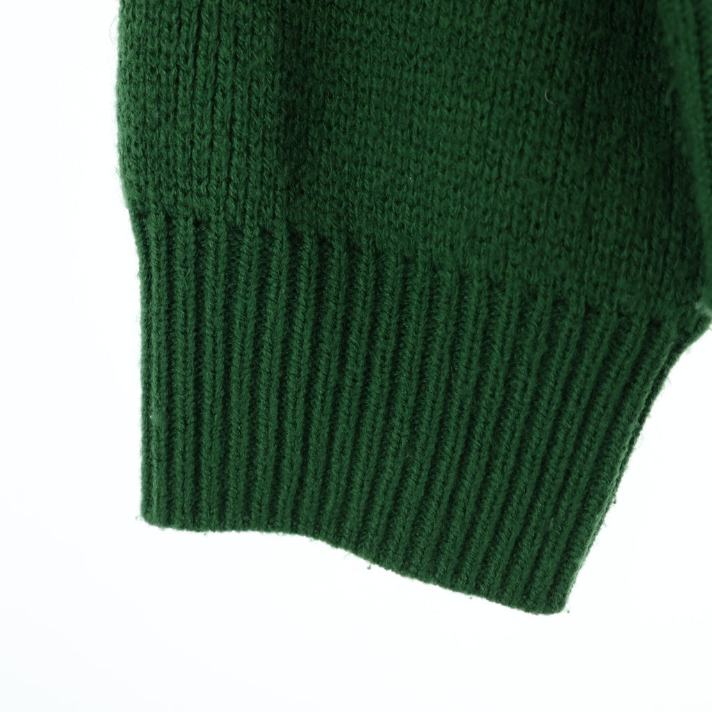 SUPREME(シュプリーム) 21AW × Thrasher Sweater ×スラッシャー フロントロゴ クルーネックニット セーター グリーン