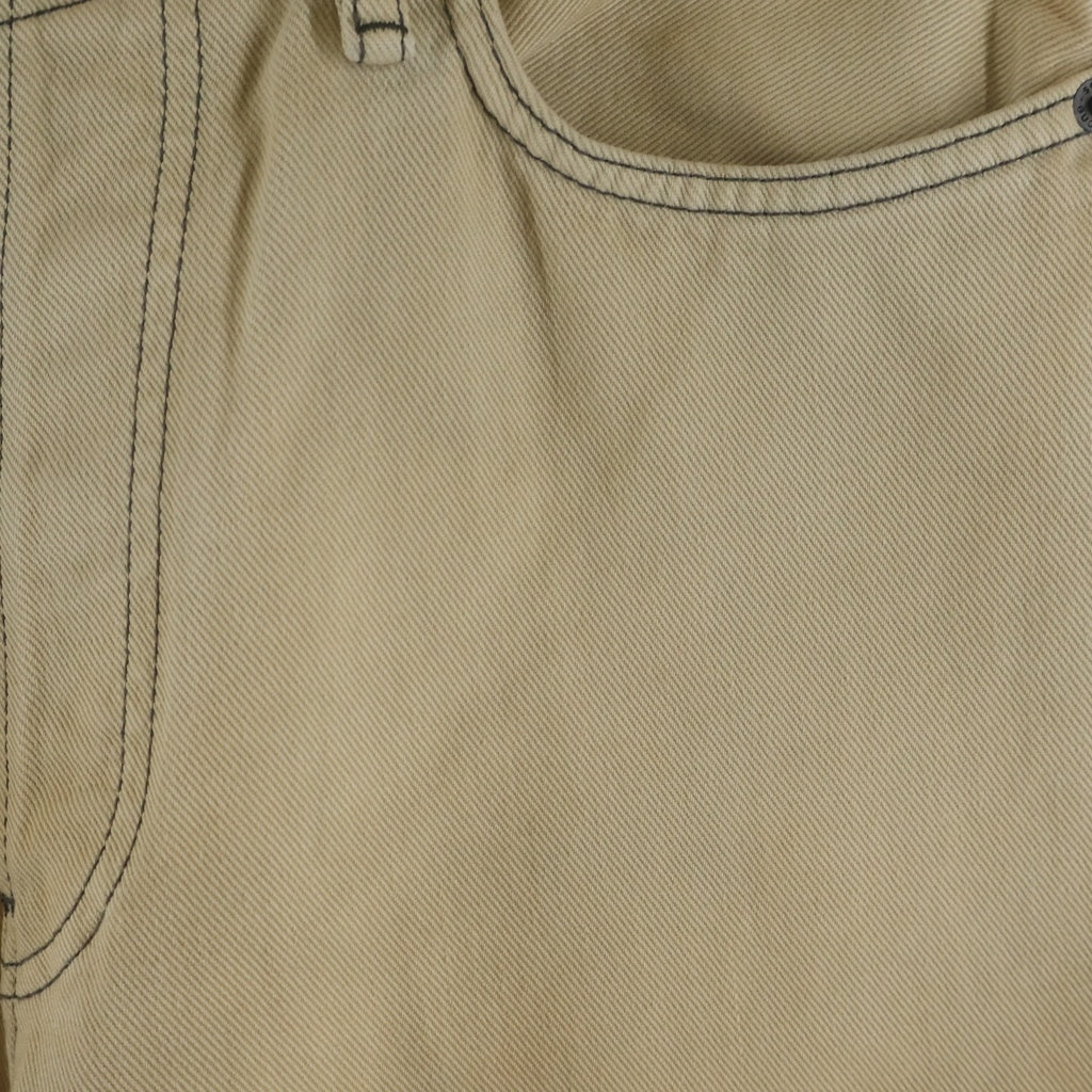 Acne Studios(アクネ ストゥディオズ) SMOKEY JEANS スモーキー ルーズフィット ワイドデニムパンツ ベージュ A00426