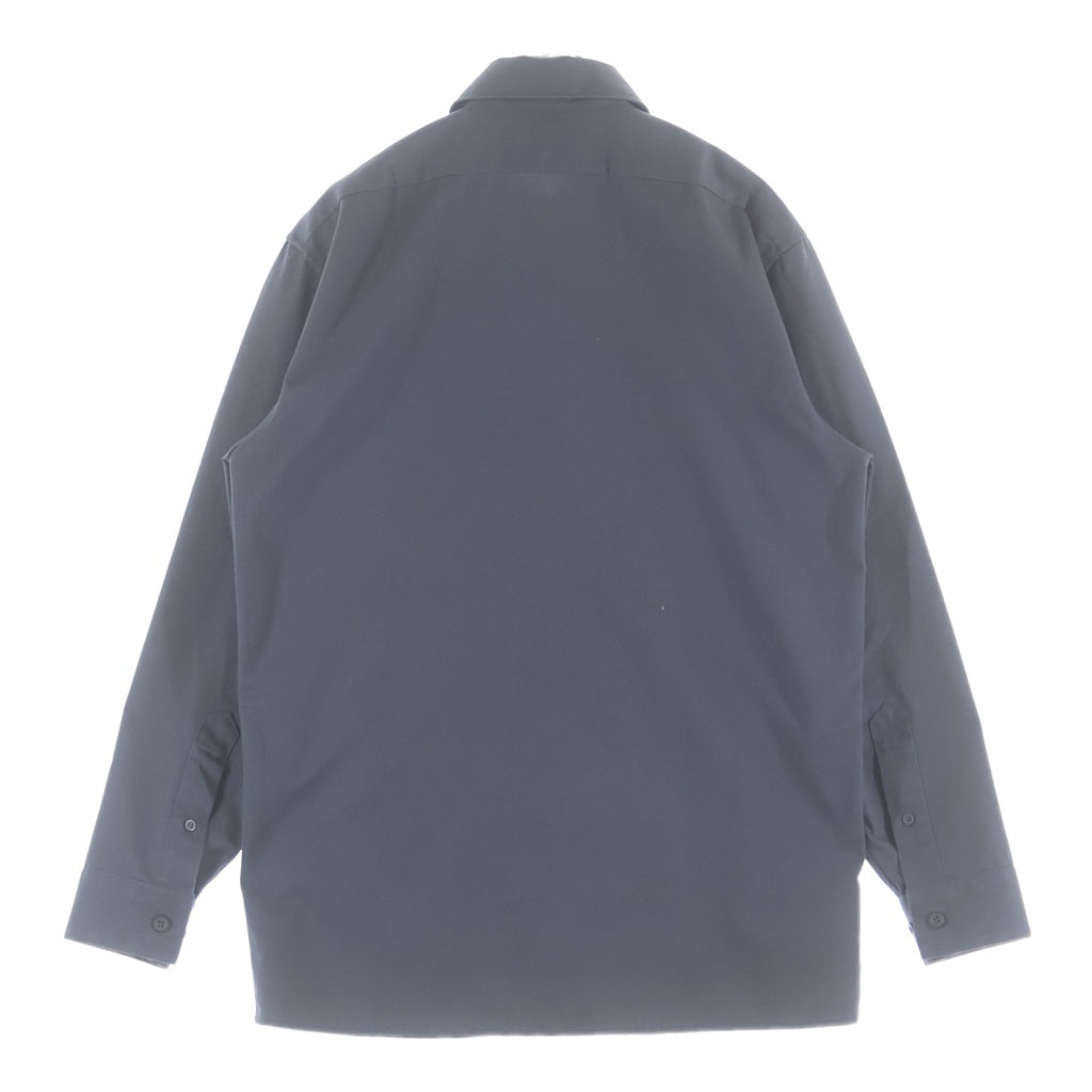 Acne Studios(アクネ ストゥディオズ) 17AW コットン 長袖シャツ ネイビー FRANCISCO H TW PAW17