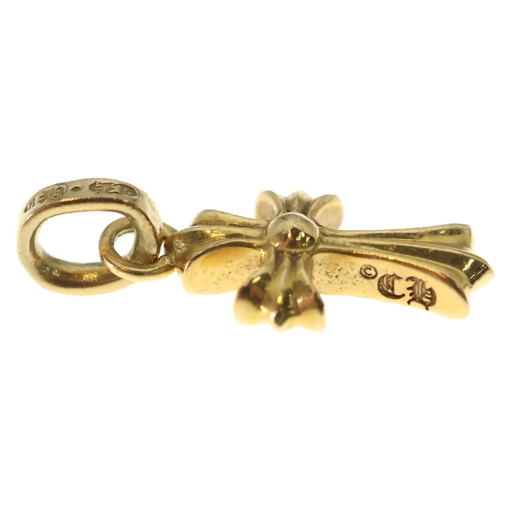 CHROME HEARTS(クロムハーツ) 22K CRS BBYFAT P/DIA ベイビーファットクロス PAVEダイヤ ペンダントトップ ゴールド BCA035