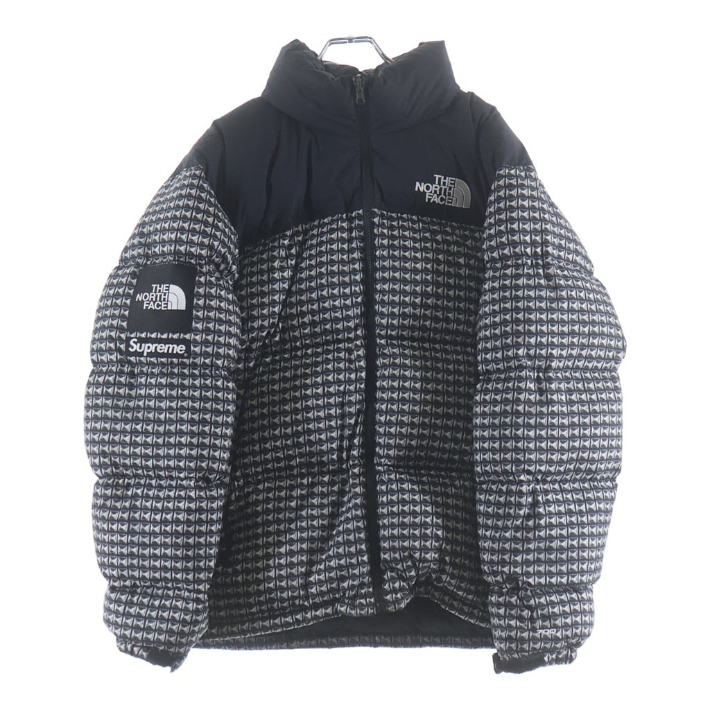 SUPREME(シュプリーム) 21SS ×THE NORTH FACE Studded Nuptse Jacket スタッズ ヌプシ ダウンジャケット ブラック ND42100I