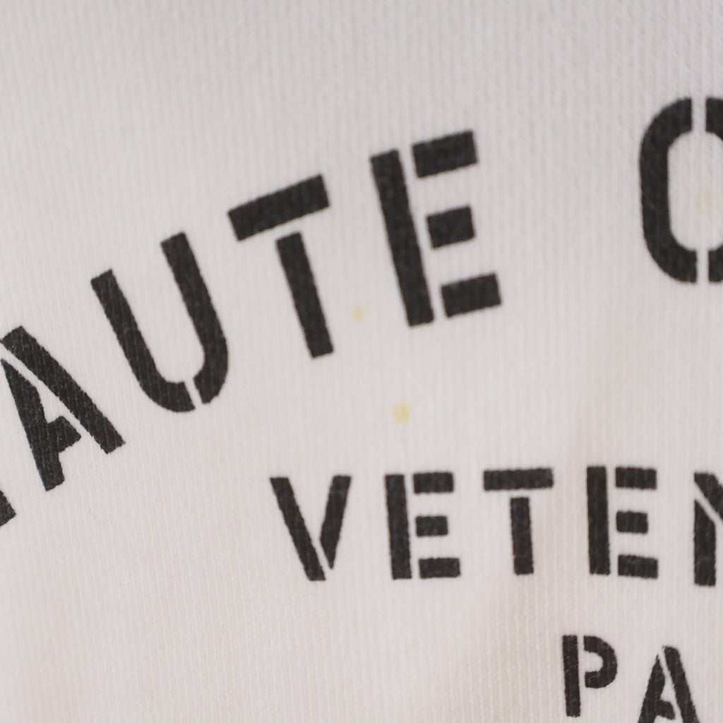 VETEMENTS(ヴェトモン) Couture Logo Popover Hoodie クチュールロゴ プルオーバーパーカー ホワイト UA53HD360W