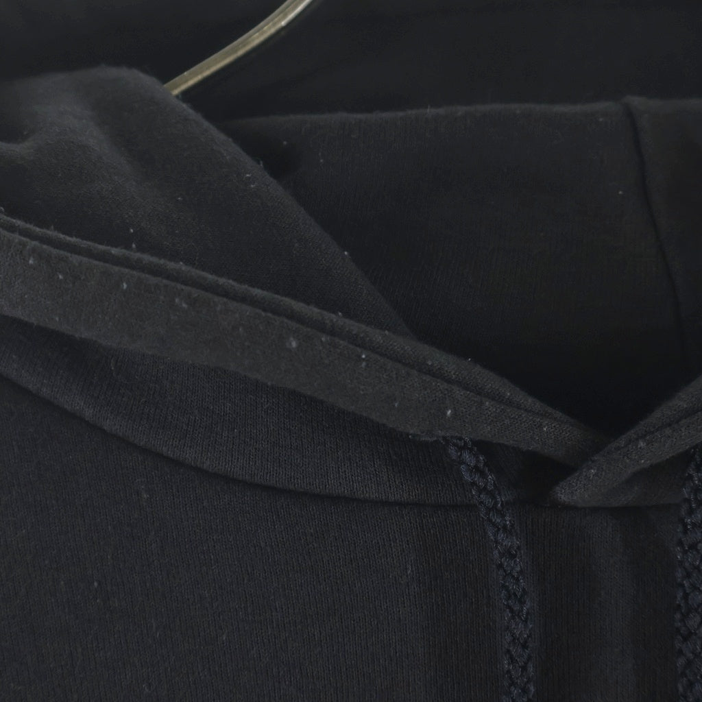 CHROME HEARTS(クロムハーツ) OLD HORSESHOE HOODIE オールドモデル ホースシュー 袖プリント プルオーバー パーカー ブラック