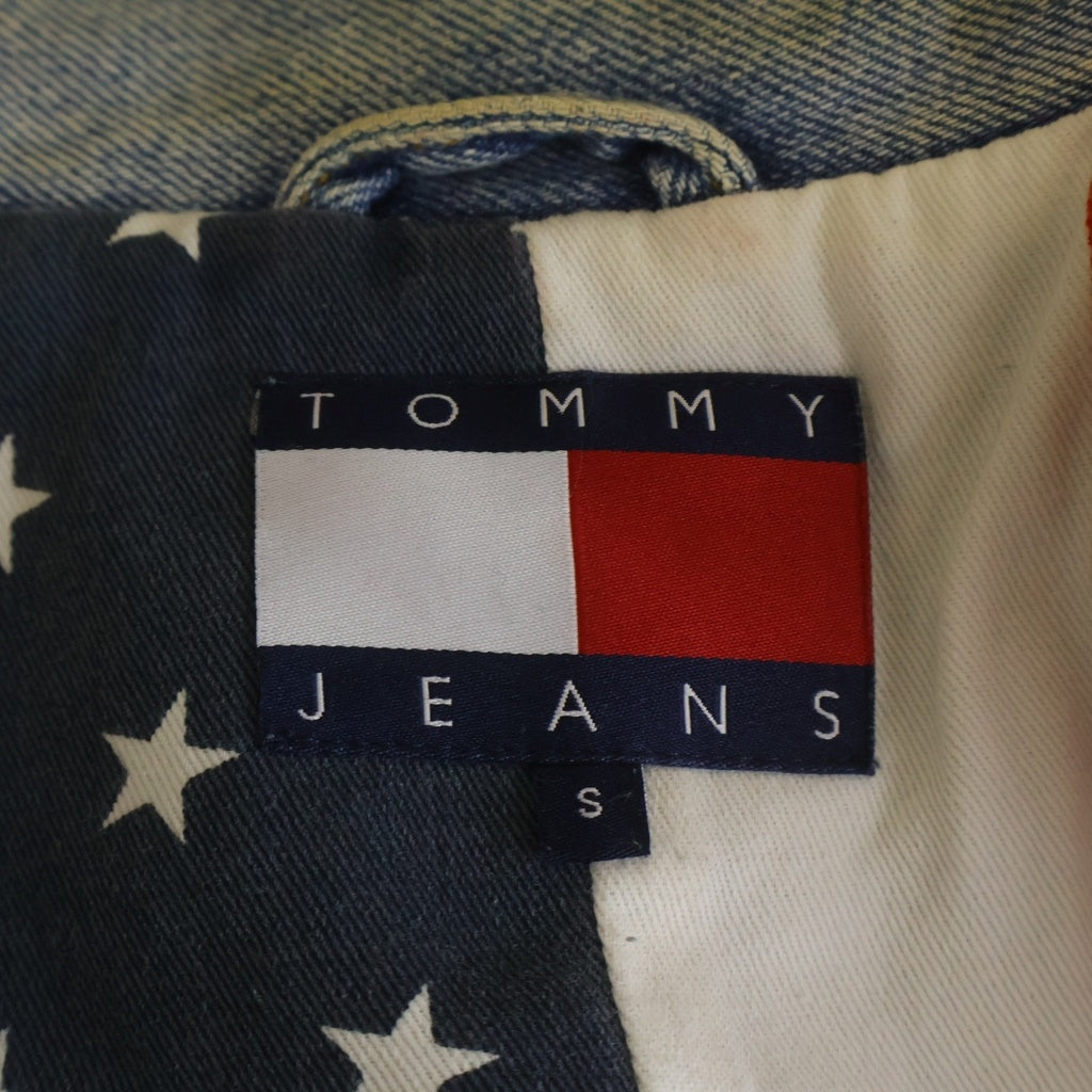 TOMMY HILFIGER(トミーヒルフィガー) バックロゴ デニムジャケット インディゴ