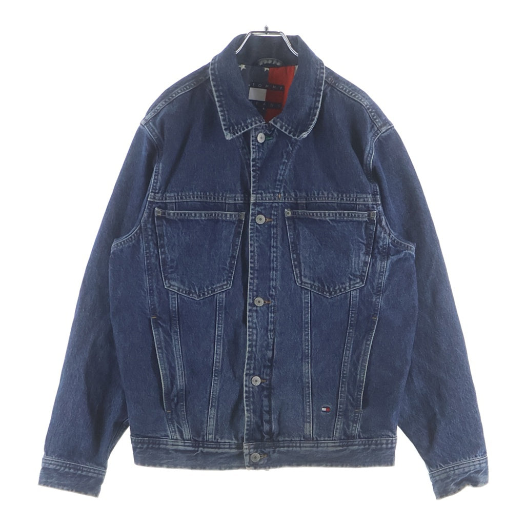 TOMMY HILFIGER(トミーヒルフィガー) バックロゴ デニムジャケット インディゴ