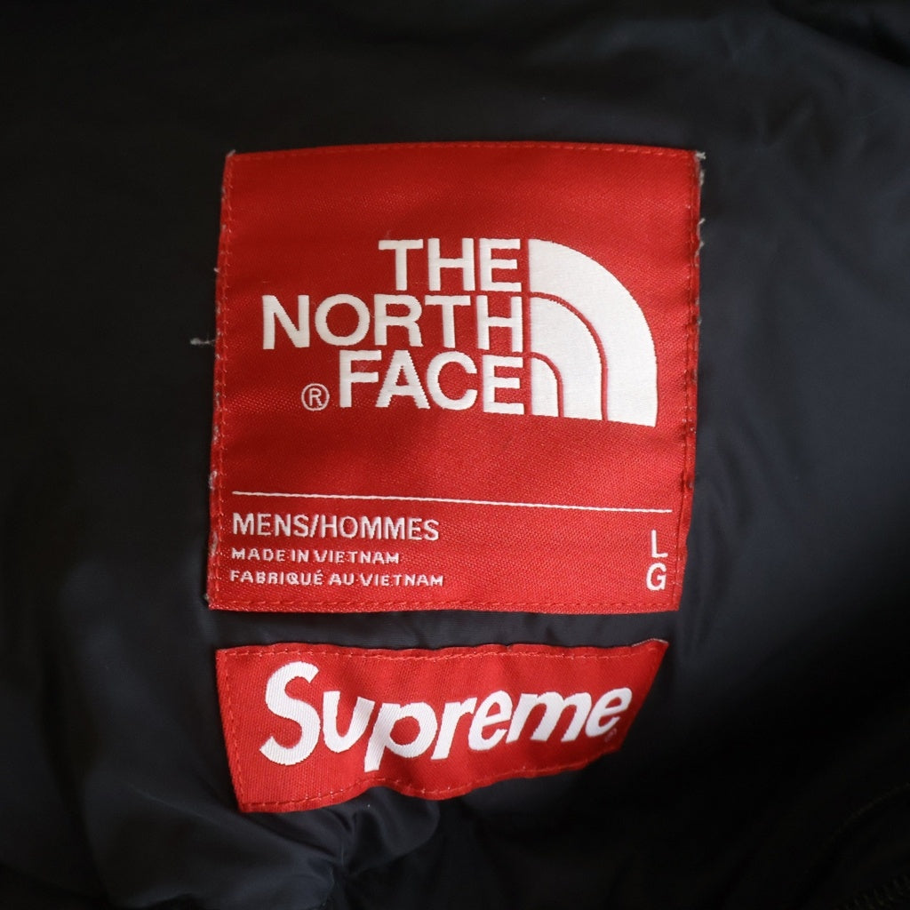 THE NORTH FACE(ザノースフェイス) 20AW ×THE NORTH FACE Faux Fur Nuptse Jacket ノースフェイス ファー ヌプシ ダウンジャケット グリーン ND92001I