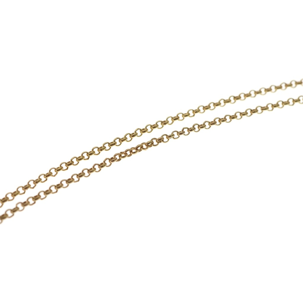 CHROME HEARTS(クロムハーツ) 22K NECKCHAIN R20 ロールチェーンネックレス 20inch ゴールド BCA011 オールド