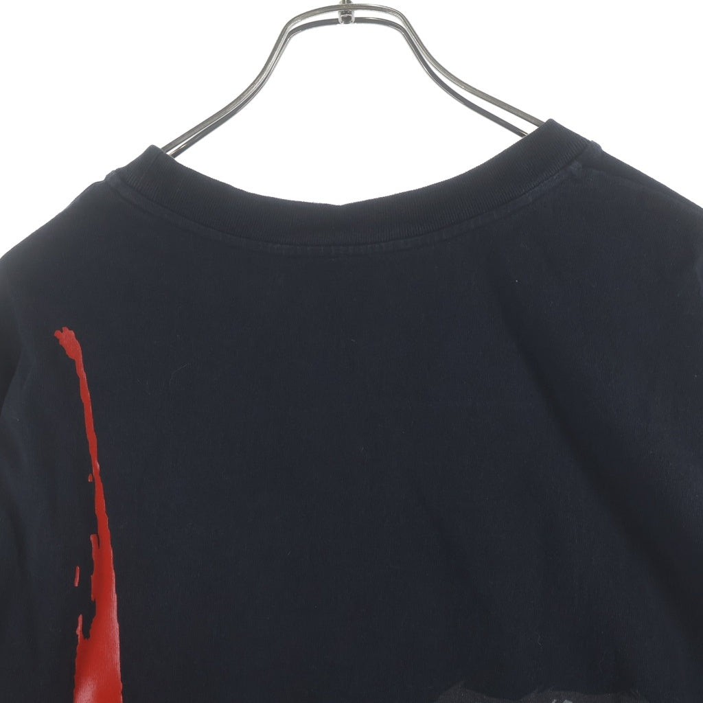 cvtvlist(カタリスト) スポンジボブ プリント 長袖Tシャツ ロンT カットソー ブラック 2101090303