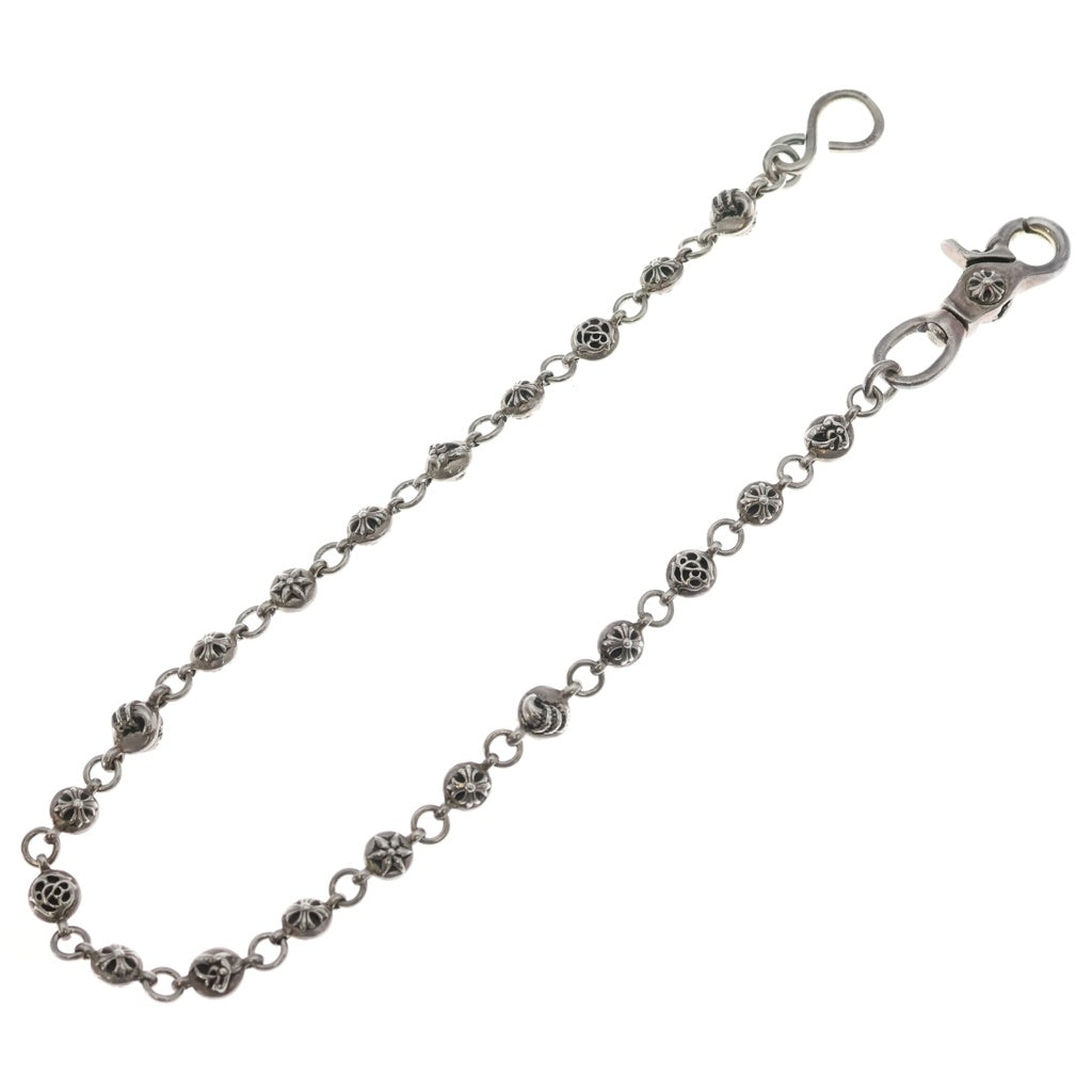 CHROME HEARTS(クロムハーツ) 2MULTIBALL LONG-S 1クリップロング #2マルチボール ウォレットチェーン シルバー