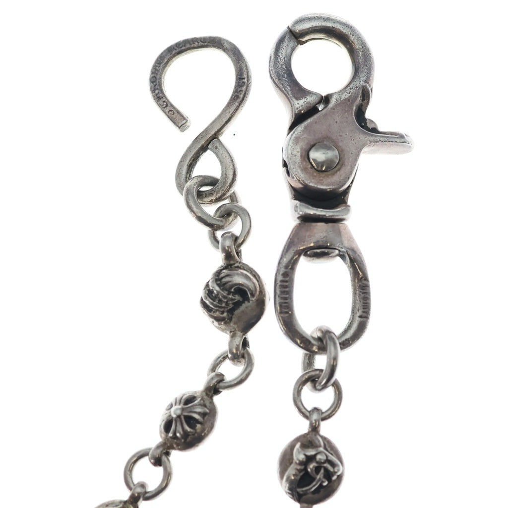 CHROME HEARTS(クロムハーツ) 2MULTIBALL LONG-S 1クリップロング #2マルチボール ウォレットチェーン シルバー