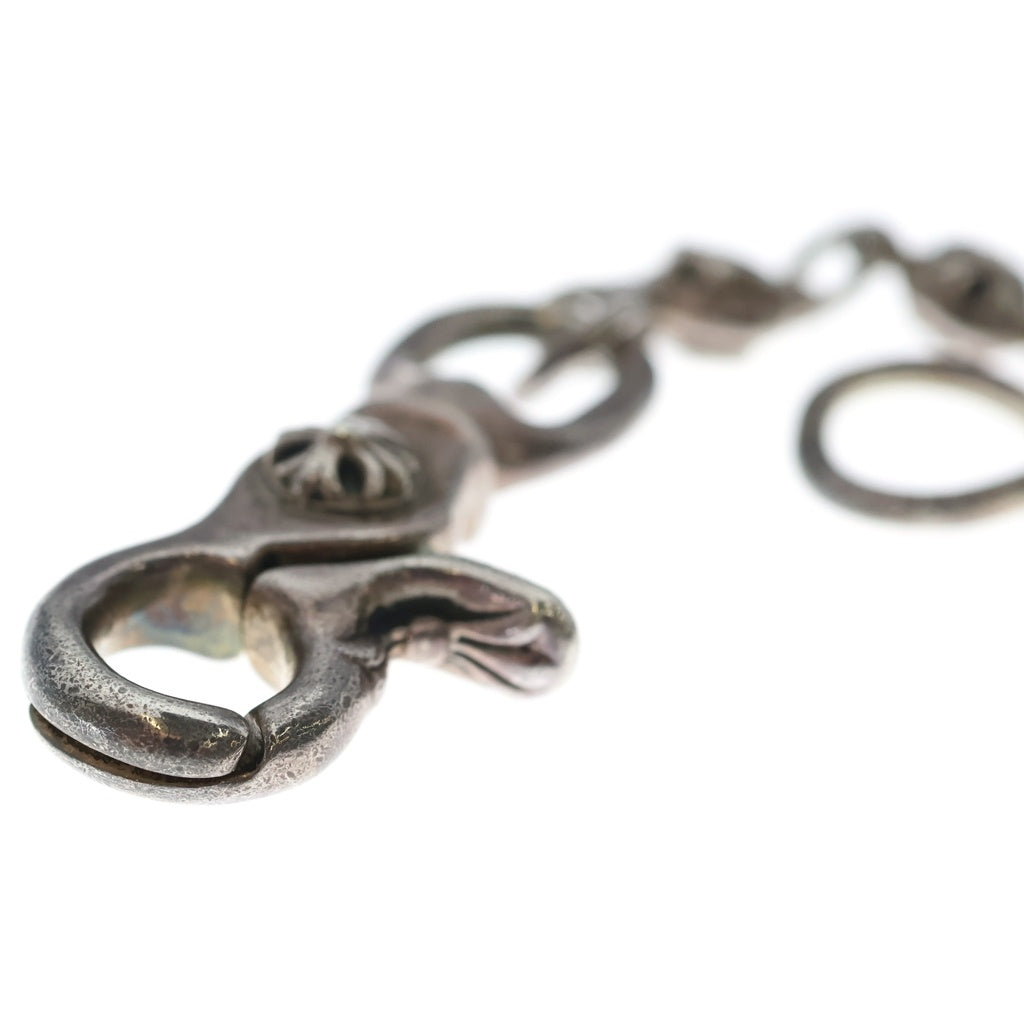 CHROME HEARTS(クロムハーツ) 2MULTIBALL LONG-S 1クリップロング #2マルチボール ウォレットチェーン シルバー