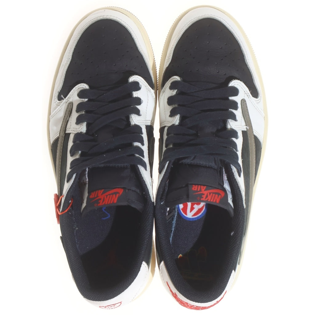 NIKE(ナイキ) ×TRAVIS SCOTT AIR JORDAN 1 LOW OG トラヴィススコット エアジョーダン1 ローカットスニーカー マルチ US10.5/27.5cm DZ4137-106