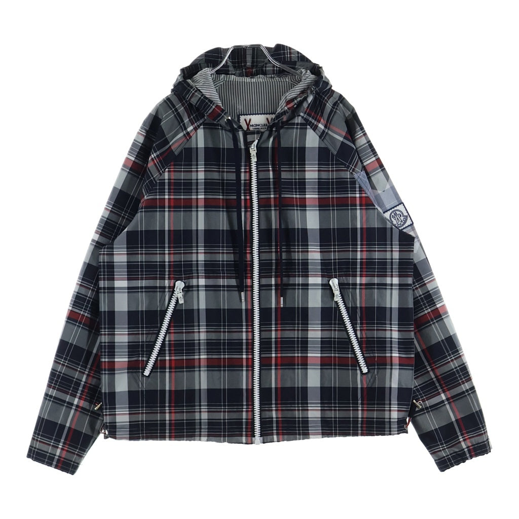 MONCLER(モンクレール) Checked Nylon Jacket チェックナイロンジャケット マルチ D13914162350