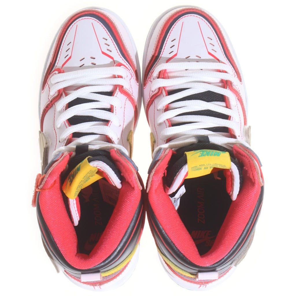 NIKE(ナイキ) NIKE SB DUNK HIGH PRO QS SB ダンク ハイ プロ QS ガンダム ユニコーン スニーカー ホワイト/レッド US7/25cm DH7717-100