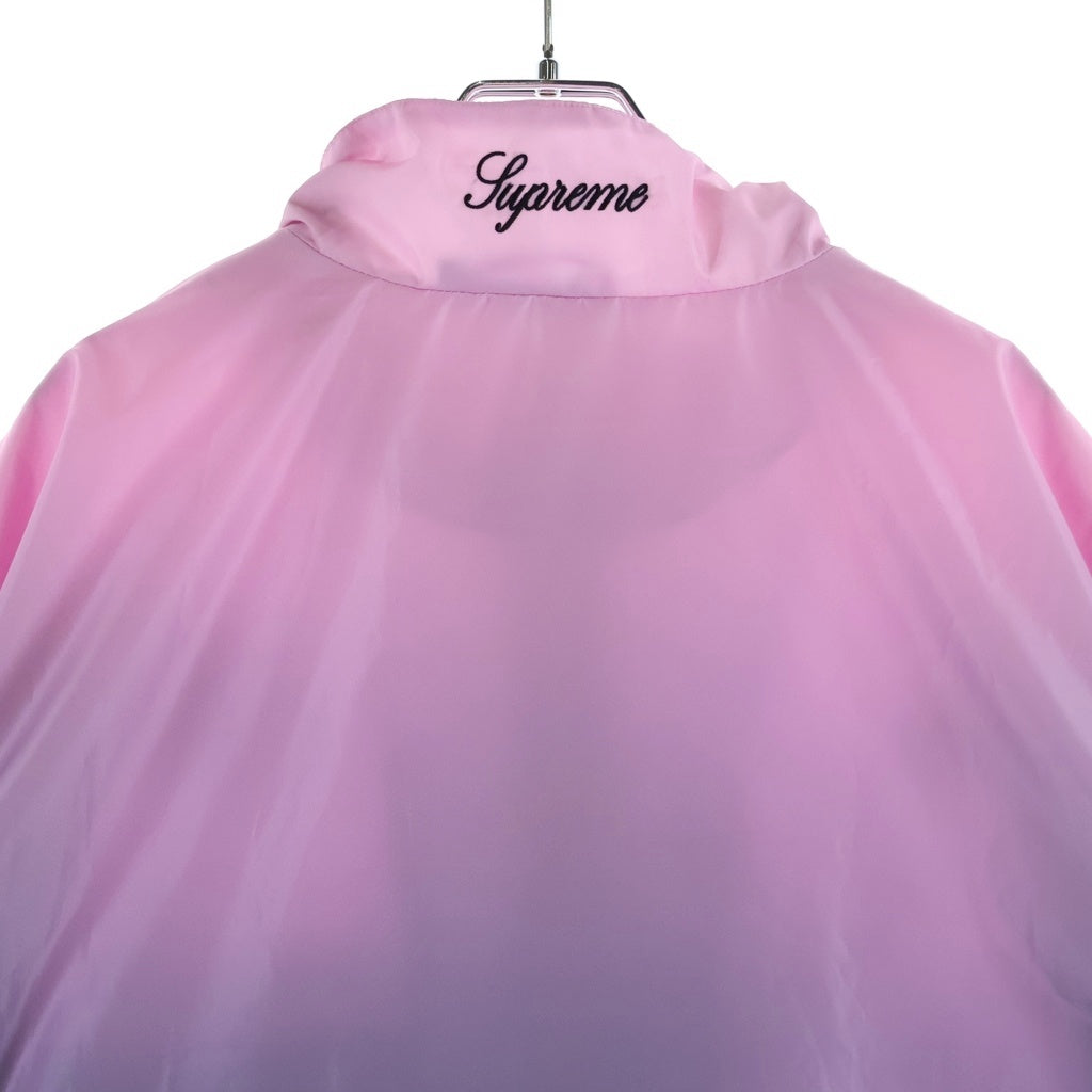 SUPREME(シュプリーム) 25AW × Umbro Gradient Track Jacket アンブロ ロゴエンブロイダリー グラデーション トラックジャケット ピンク