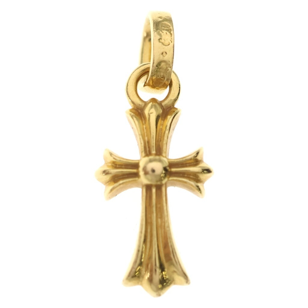 CHROME HEARTS(クロムハーツ) 22K CRS BBYFAT ベイビーファットクロス ペンダントトップ ゴールド BCA037