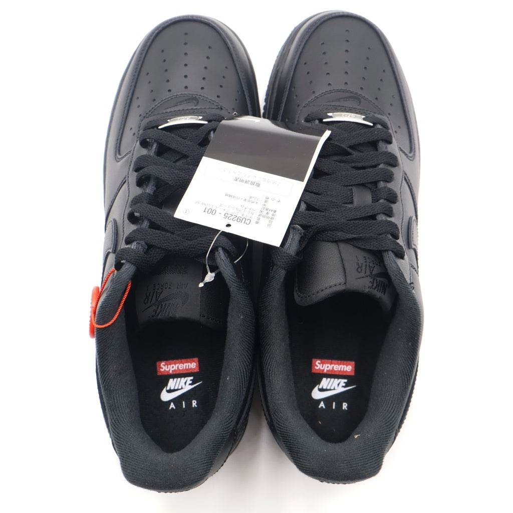 NIKE(ナイキ) ×SUPREME AIR FORCE 1 LOW SP シュプリーム エアフォース1 ローカットスニーカー ブラック US10/28.0cm CU9225-001