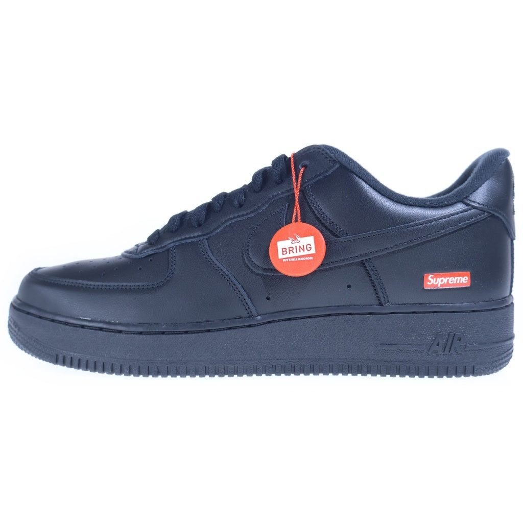 NIKE(ナイキ) ×SUPREME AIR FORCE 1 LOW SP シュプリーム エアフォース1 ローカットスニーカー ブラック US8/28.0cm CU9225-001