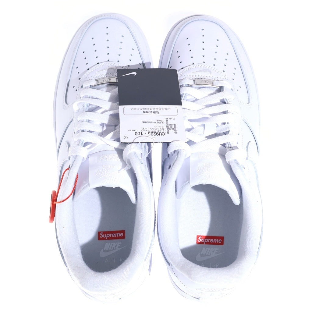 NIKE(ナイキ) ×SUPREME AIR FORCE 1 LOW CU9225-100 シュプリーム エア フォース 1 ローカットスニーカー ホワイト US9/27.0cm