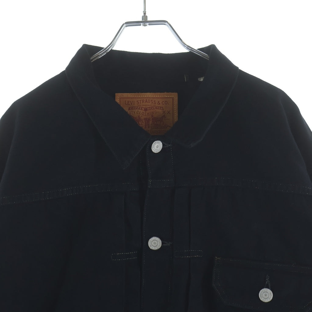 Levi's(リーバイス) VINTAGE CLOTHING 1936年モデル TYPE I デニム ジャケット“1st”OVER-DYE BLACK LVC リーバイス 後染め 0033E-0000