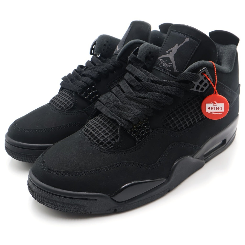 NIKE(ナイキ) AIR JORDAN 4 BLACK CAT ジョーダン4 ブラックキャット ハイカットスニーカー ブラック US11/29cm CU1110-010