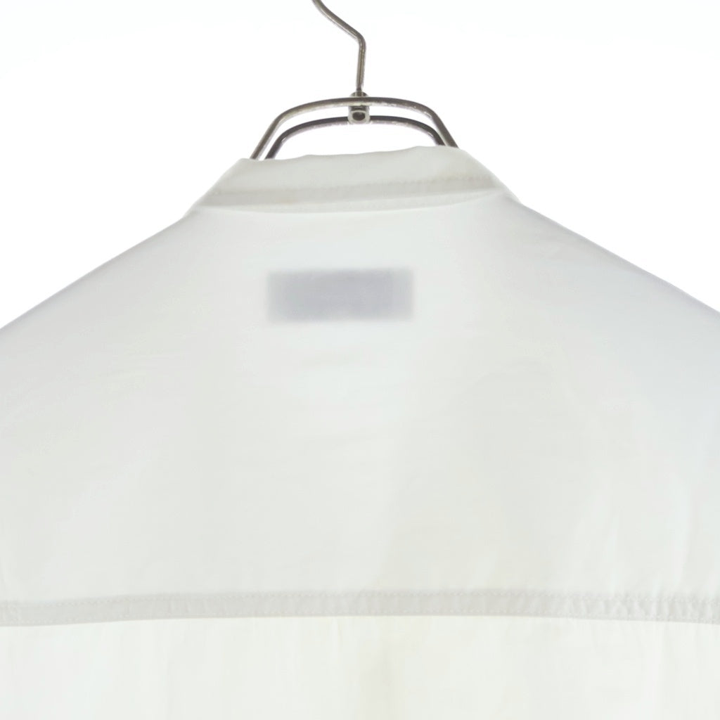 Yohji Yamamoto(ヨウジヤマモト) 22SS Chain Stitch Broadcloth Shirt 環縫いブロードシャツ 長袖シャツ ホワイト HG-B04-001