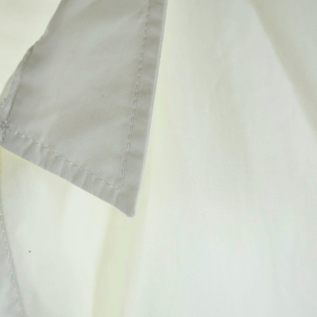 Yohji Yamamoto(ヨウジヤマモト) 22SS Chain Stitch Broadcloth Shirt 環縫いブロードシャツ 長袖シャツ ホワイト HG-B04-001