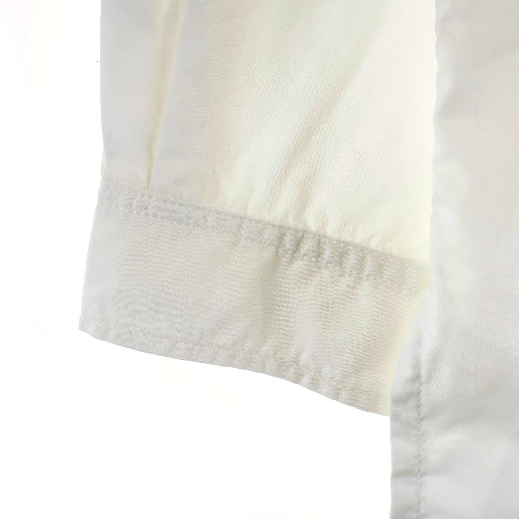 Yohji Yamamoto(ヨウジヤマモト) 22SS Chain Stitch Broadcloth Shirt 環縫いブロードシャツ 長袖シャツ ホワイト HG-B04-001