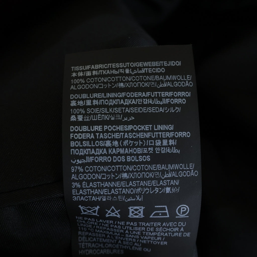SAINT LAURENT PARIS(サンローランパリ) 22AW ピークドラペル ベロア ダブルブレストテーラードジャケット レッド 706612 Y615W