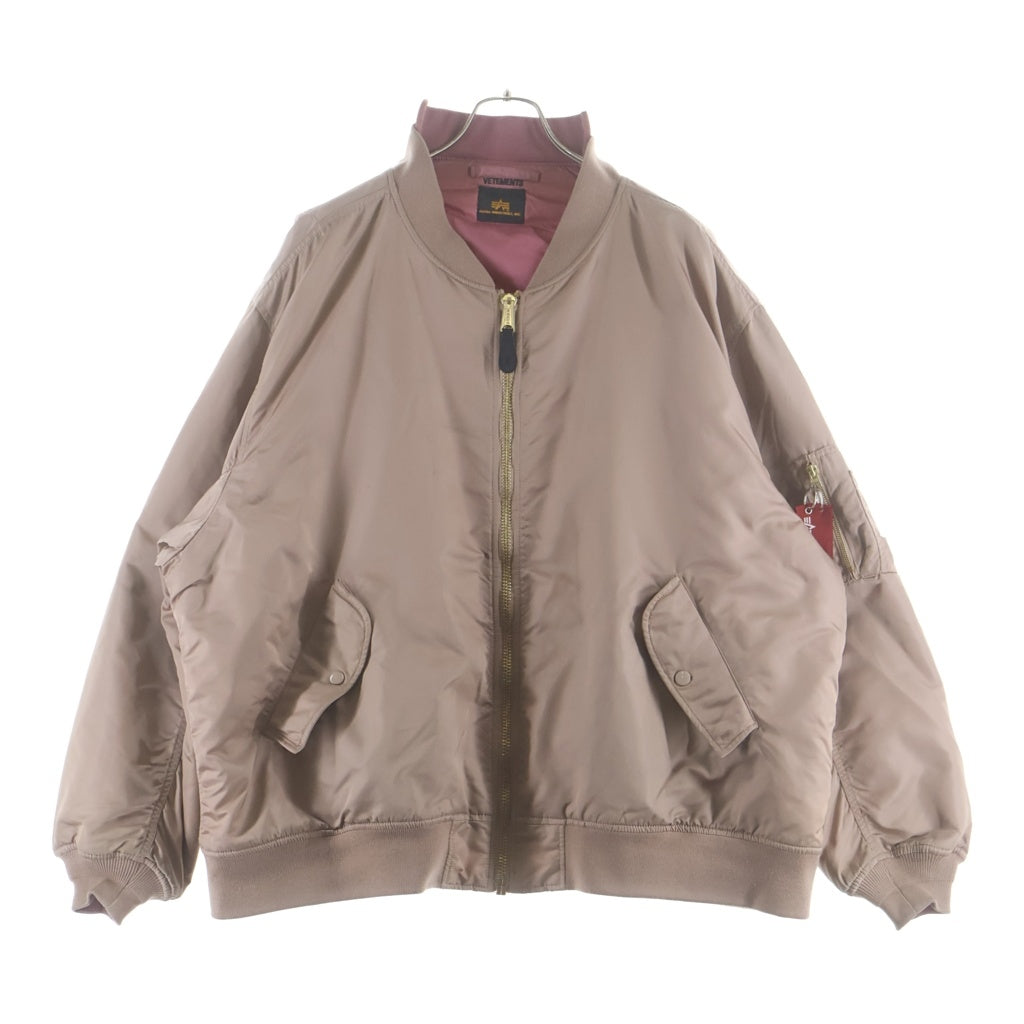 VETEMENTS(ヴェトモン) ×ALPHA 再構築リバーシブルオーバーサイズ