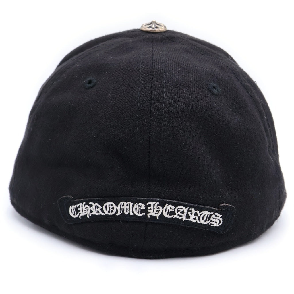 CHROME HEARTS(クロムハーツ) BASEBALL TRUCKER CAP ホースシュー刺繍 ベースボール トラッカーキャップ 帽子 ブラック